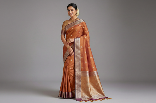 ๐ VLS 468 โ Royal Banarasi Katan Silk Saree A Timeless Expression of Grandeur & Heritage