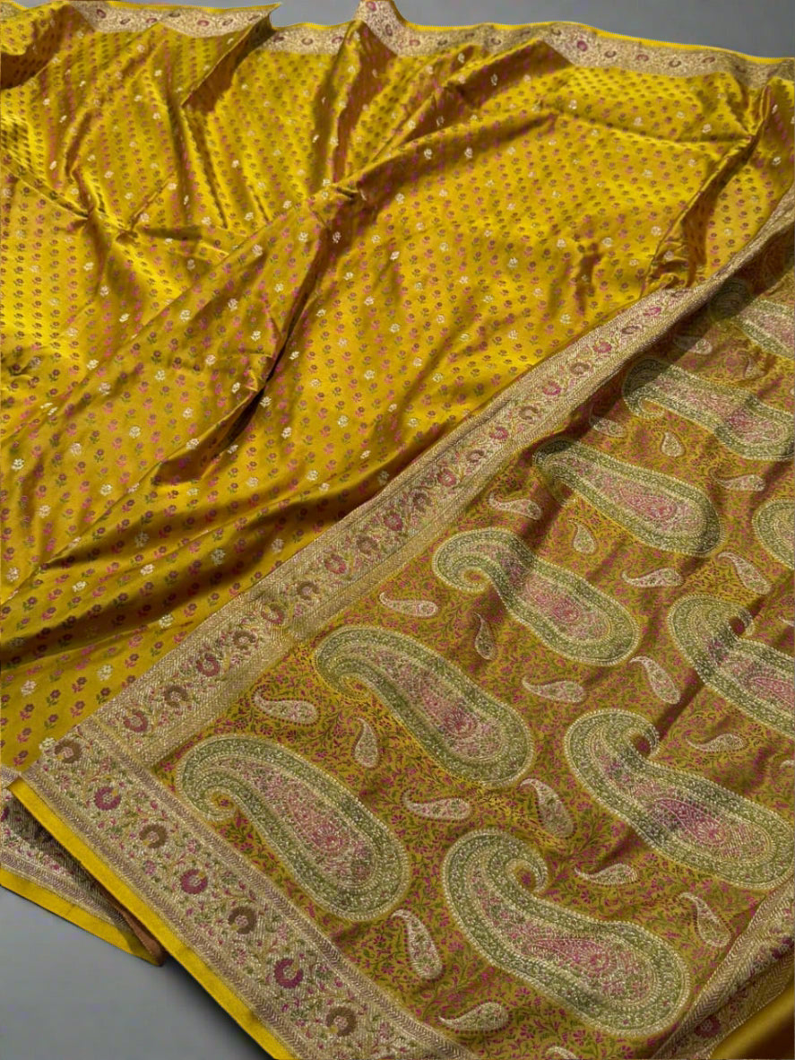 πΈ Banarasi Pashmina Saree β The Grace of Banaras in Every Drape πΈ