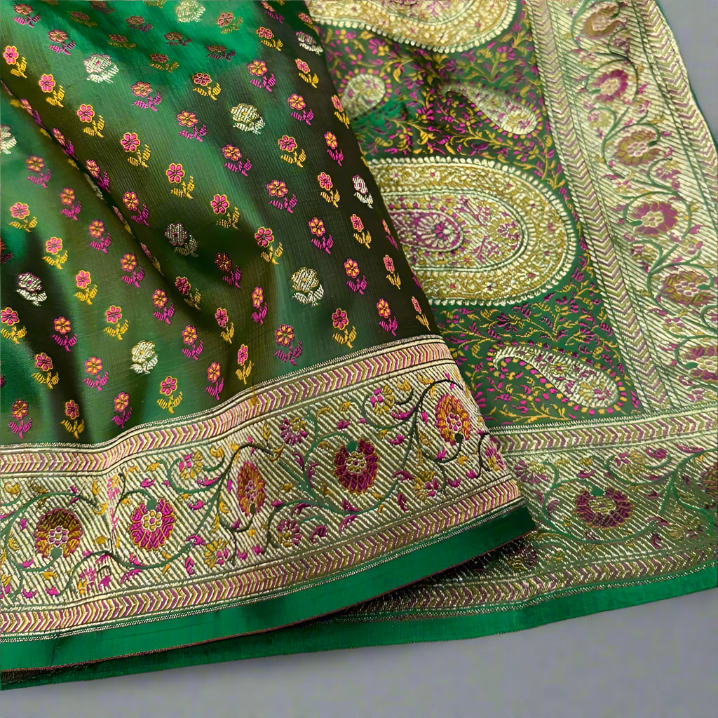 πΈ Banarasi Pashmina Saree β The Grace of Banaras in Every Drape πΈ
