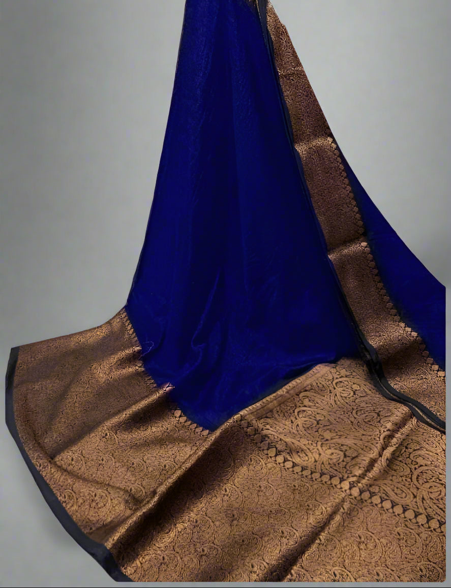 ✨ VLS 354 Banarasi Handloom Raw Silk Saree – Timeless Royalty in Every Drape ✨
