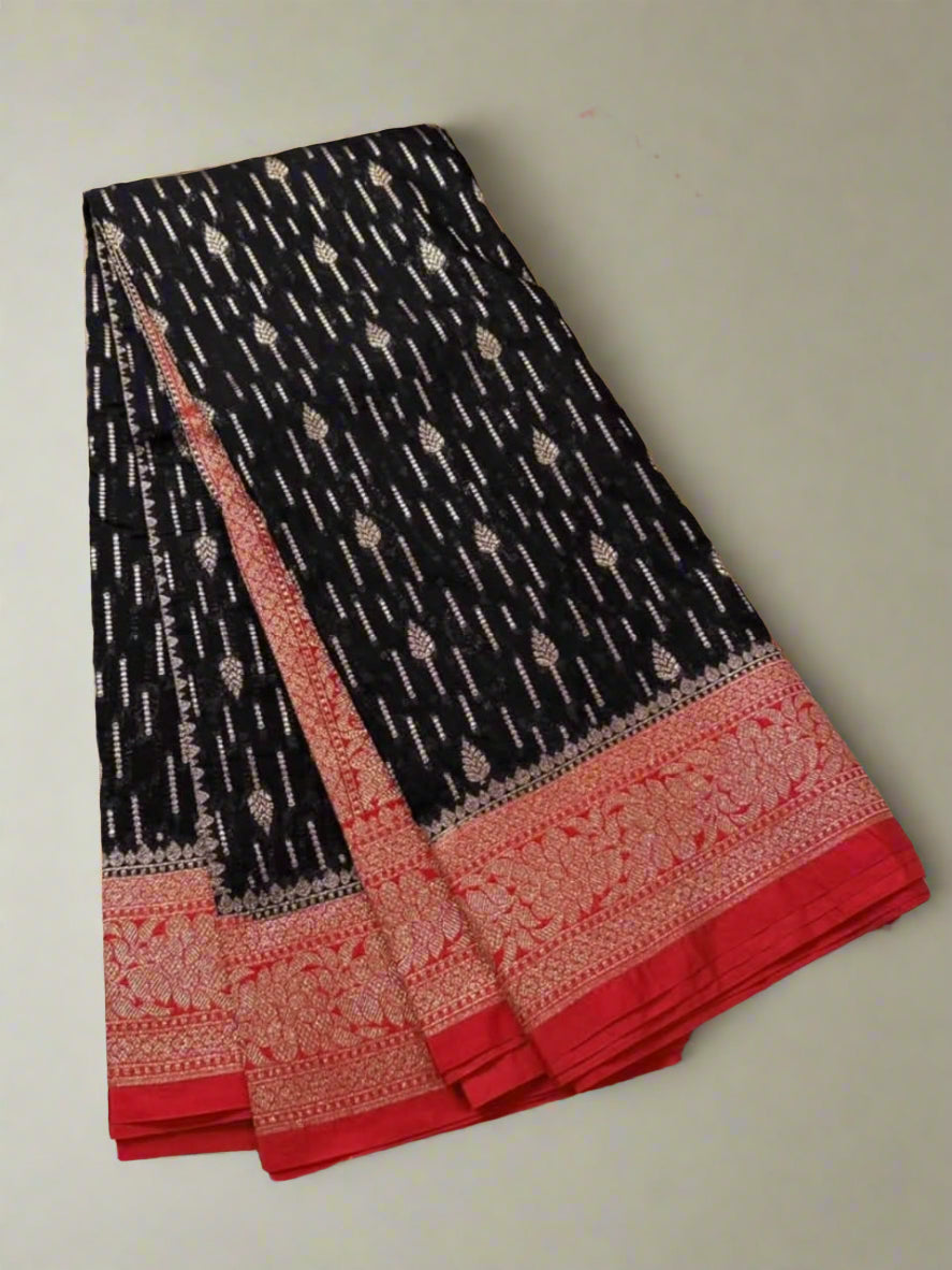 VLS-394 – Banarasi Katan Georgette Silk Soft Saree – Exclusive Collection