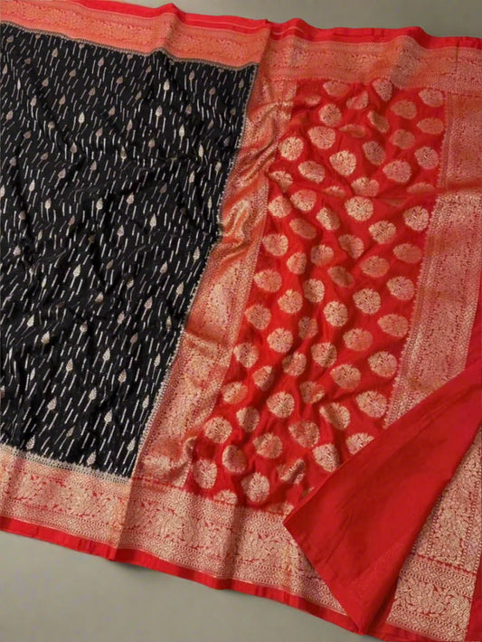 VLS-394 – Banarasi Katan Georgette Silk Soft Saree – Exclusive Collection