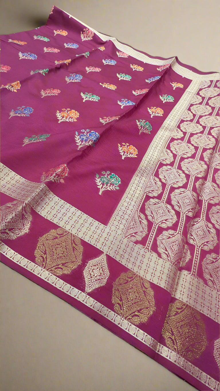 VLS 396 Banarasi Handloom Silk Saree