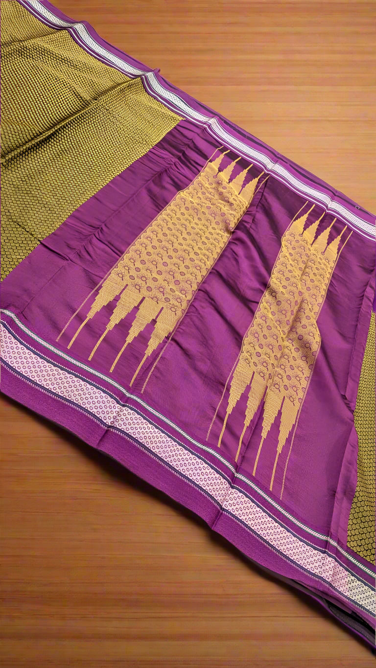 VLS 400 Banarasi Soft Cotton Silk Resham Brocade Saree – Lightweight & Elegant (No Blouse Piece)