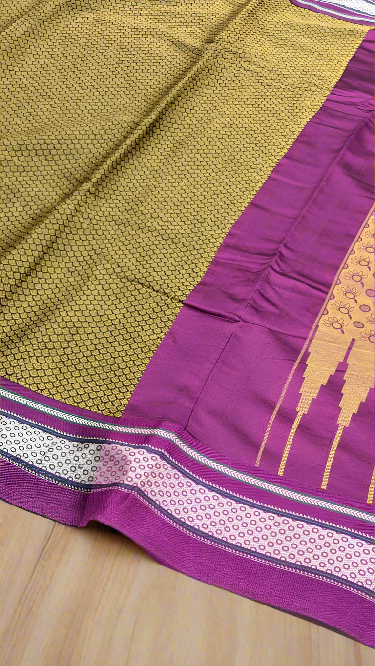 VLS 400 Banarasi Soft Cotton Silk Resham Brocade Saree – Lightweight & Elegant (No Blouse Piece)