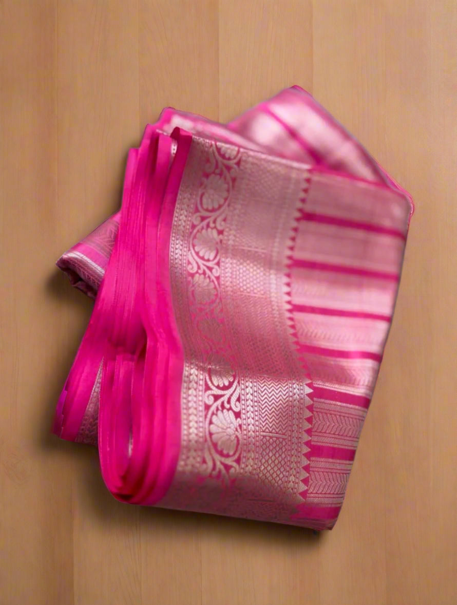 VLS 425 – Celebrity Inspired Katan Silk Kanjivaram Saree ✨