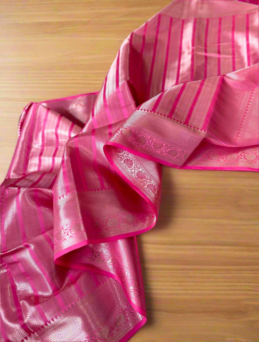 VLS 425 – Celebrity Inspired Katan Silk Kanjivaram Saree ✨