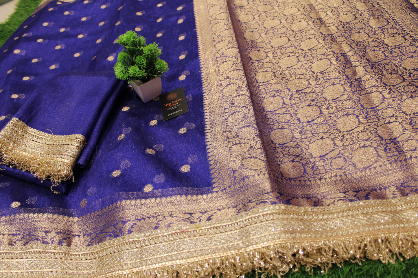 Banarasi Katan Tissue Saree ā Elegance Redefined