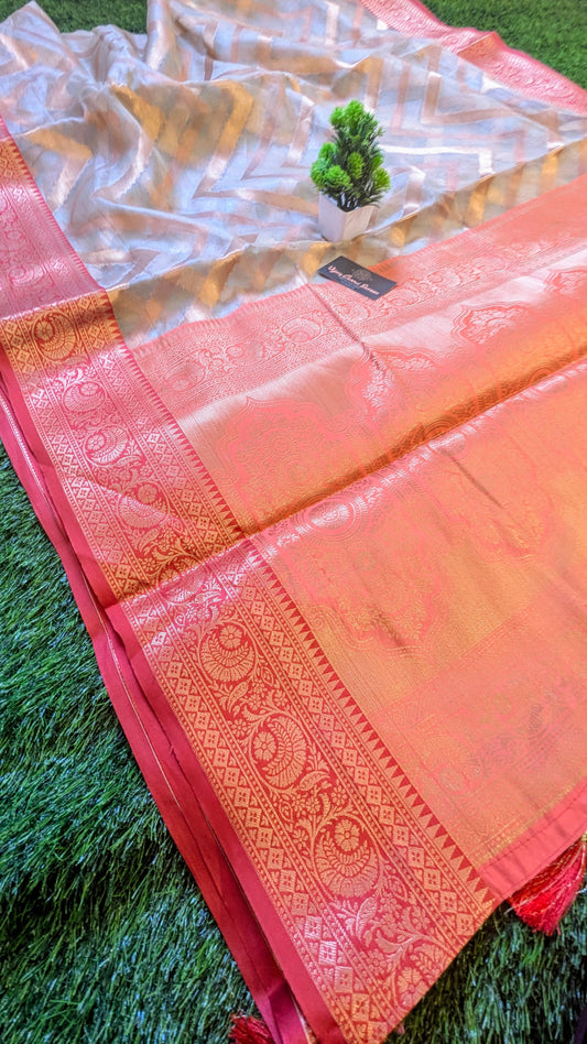 ✨ Exclusive Banarasi Organza Saree ✨