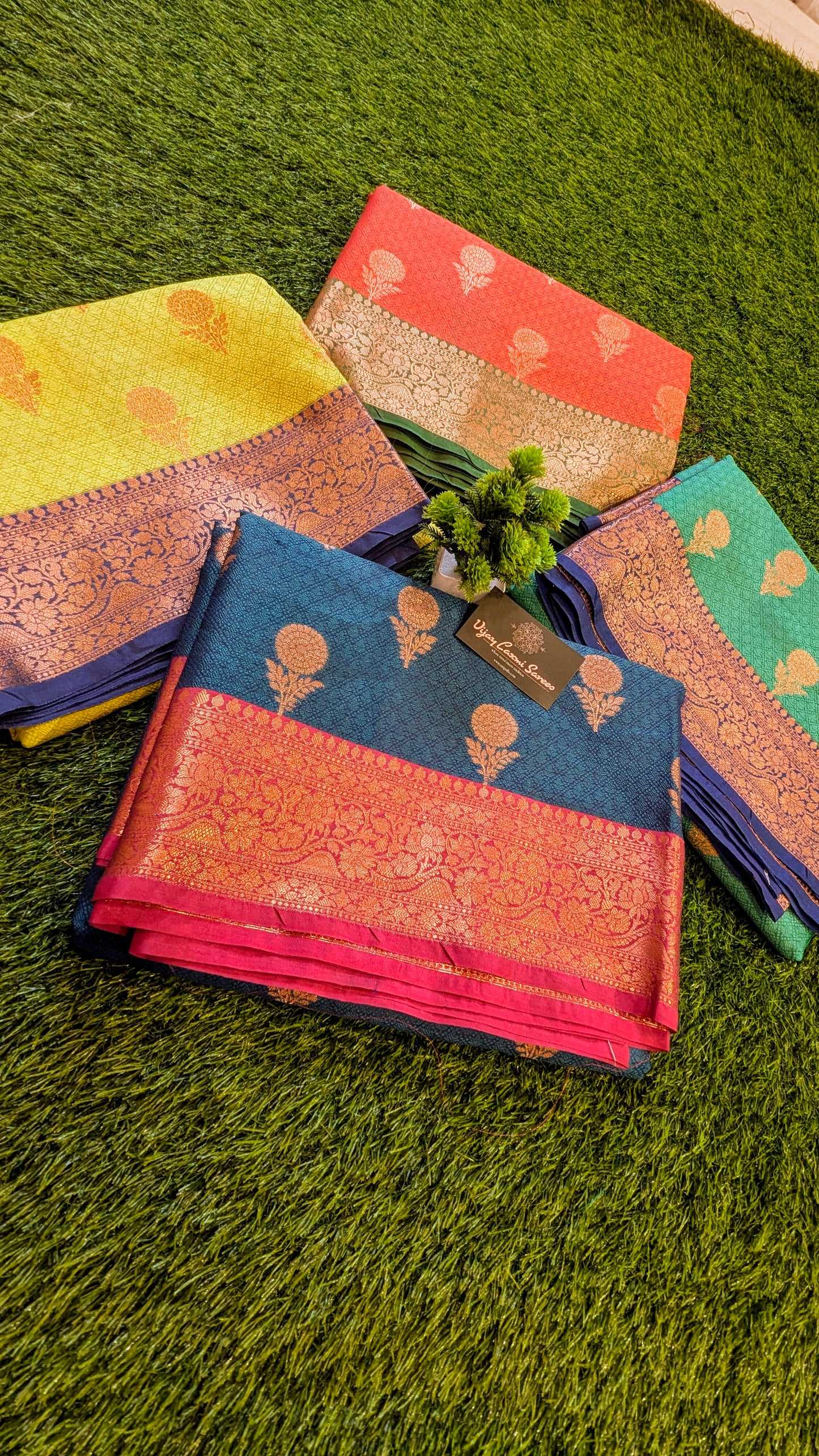 Banarasi Organza jamawar silk