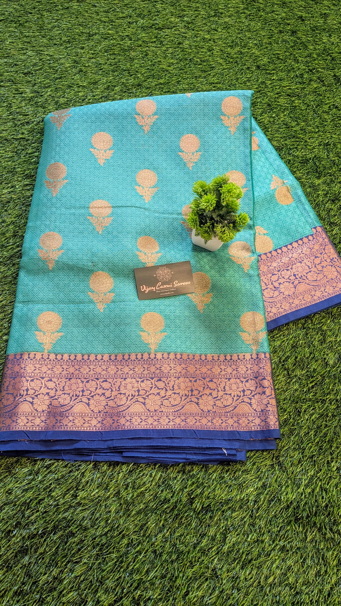Banarasi Organza jamawar silk