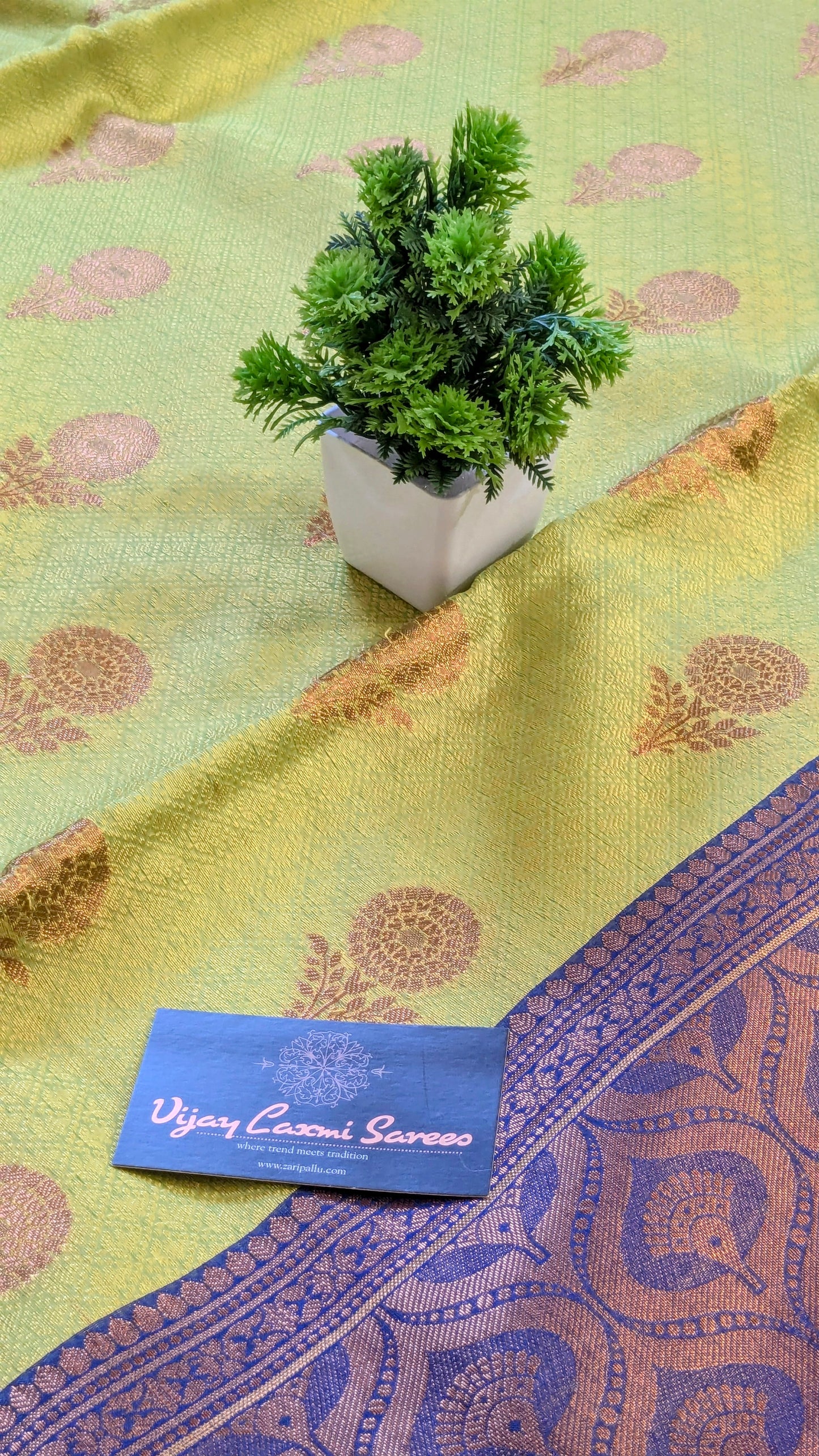 Banarasi Organza jamawar silk