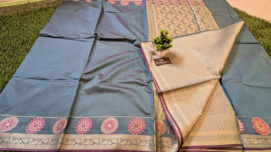 Cotton Silk Saree – Elegant Simplicity with Grand Weaving