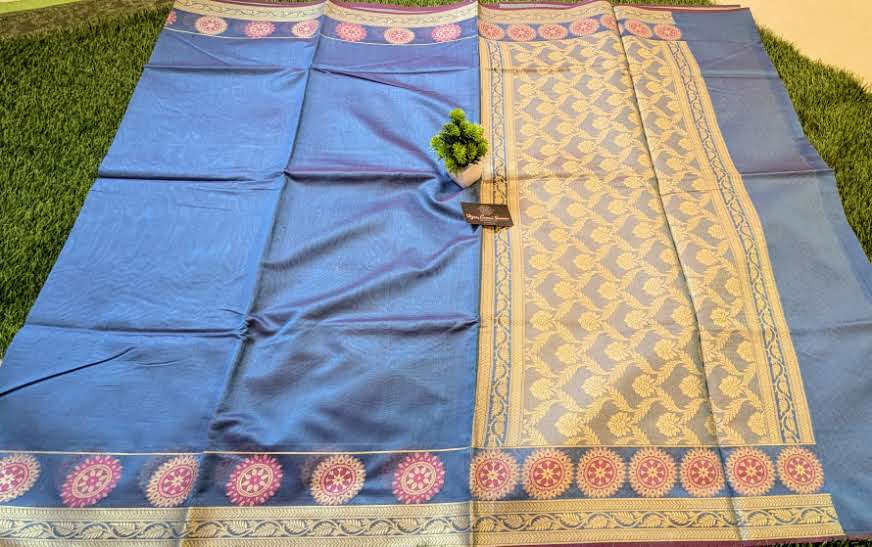 Cotton Silk Saree – Elegant Simplicity with Grand Weaving
