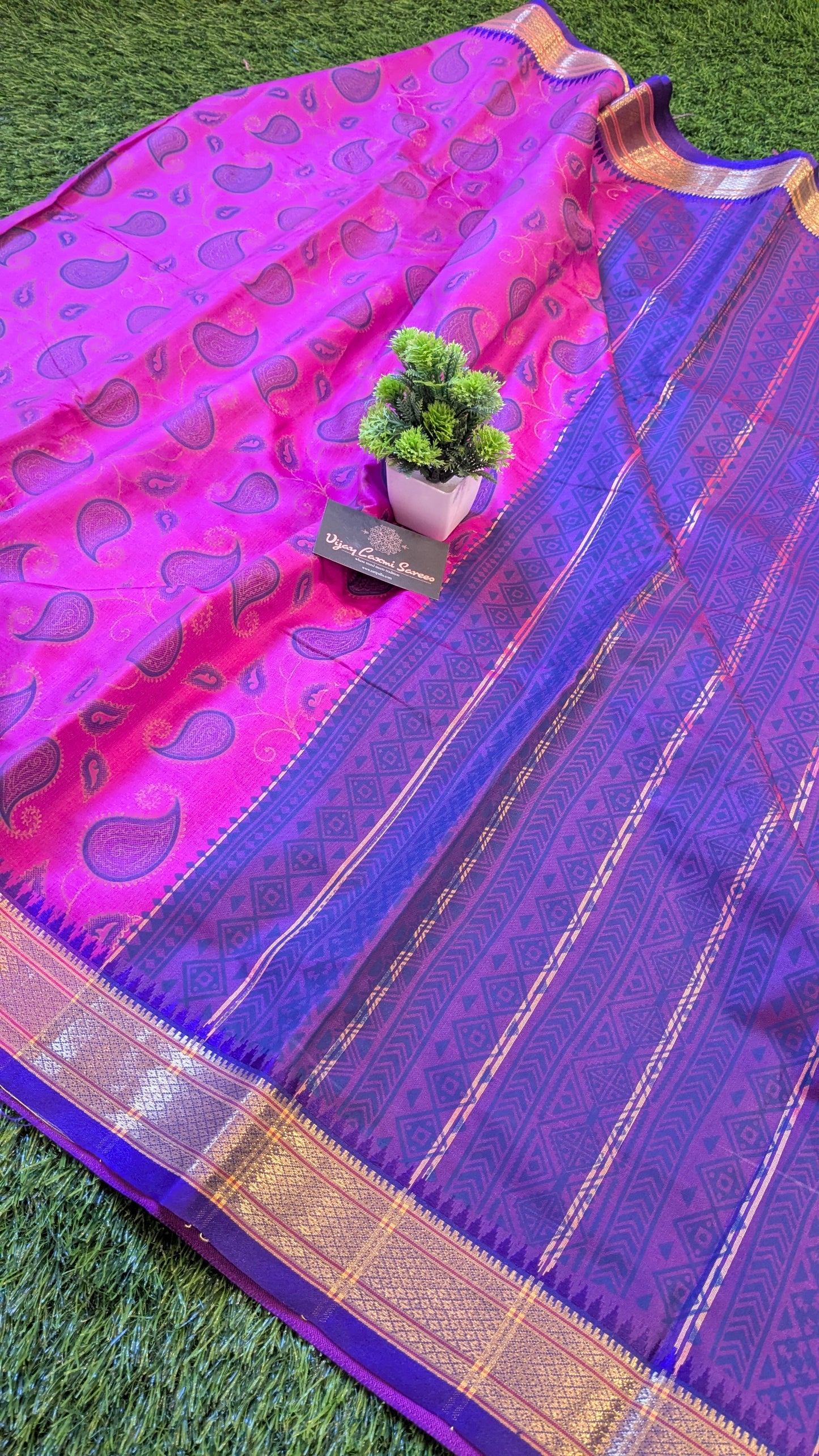 VLS_356 Banarasi Silk Patola Saree