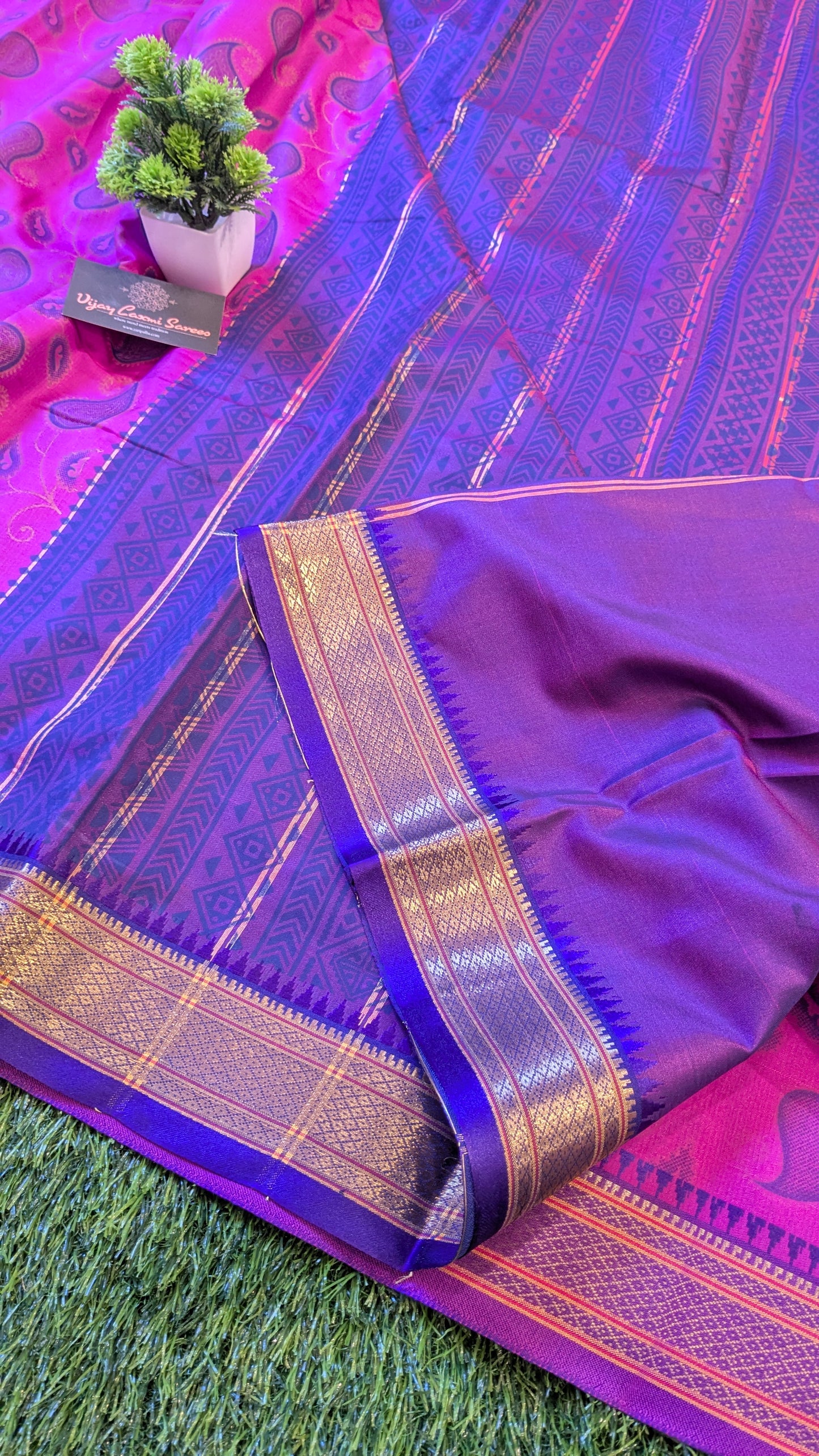 VLS_356 Banarasi Silk Patola Saree