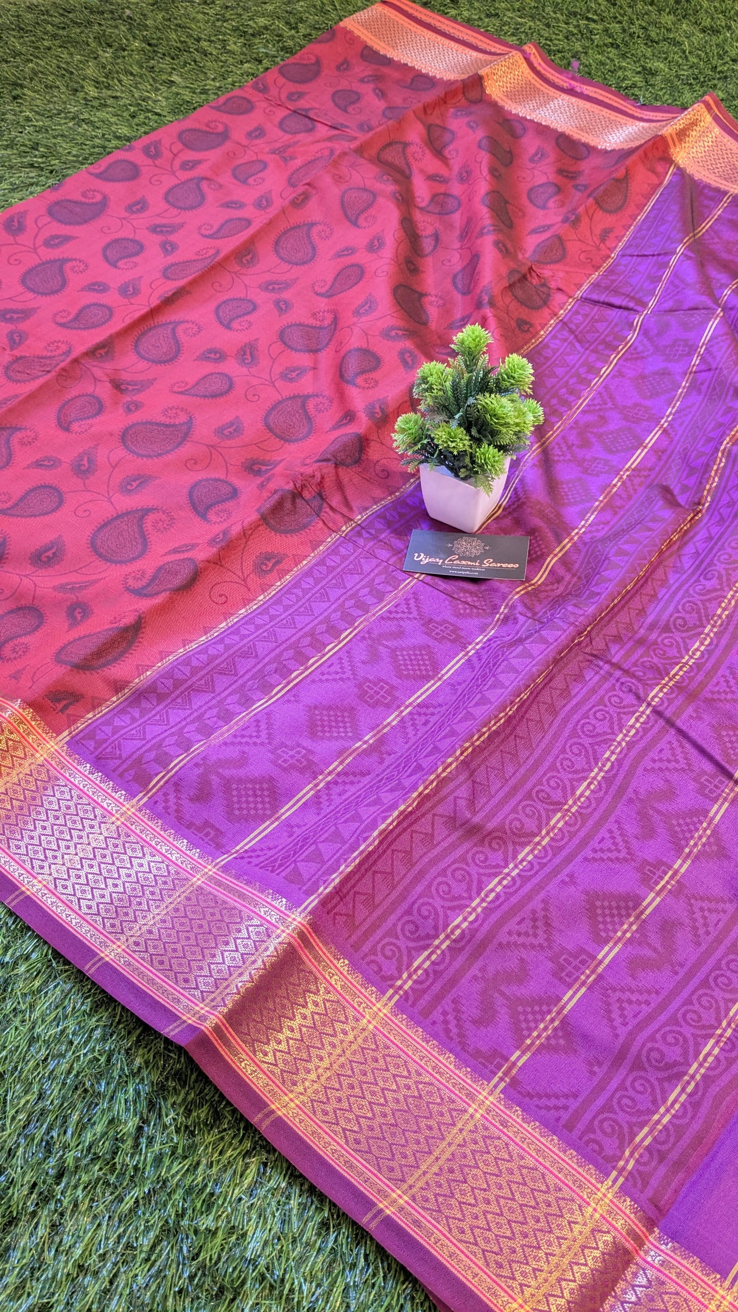 VLS_356 Banarasi Silk Patola Saree