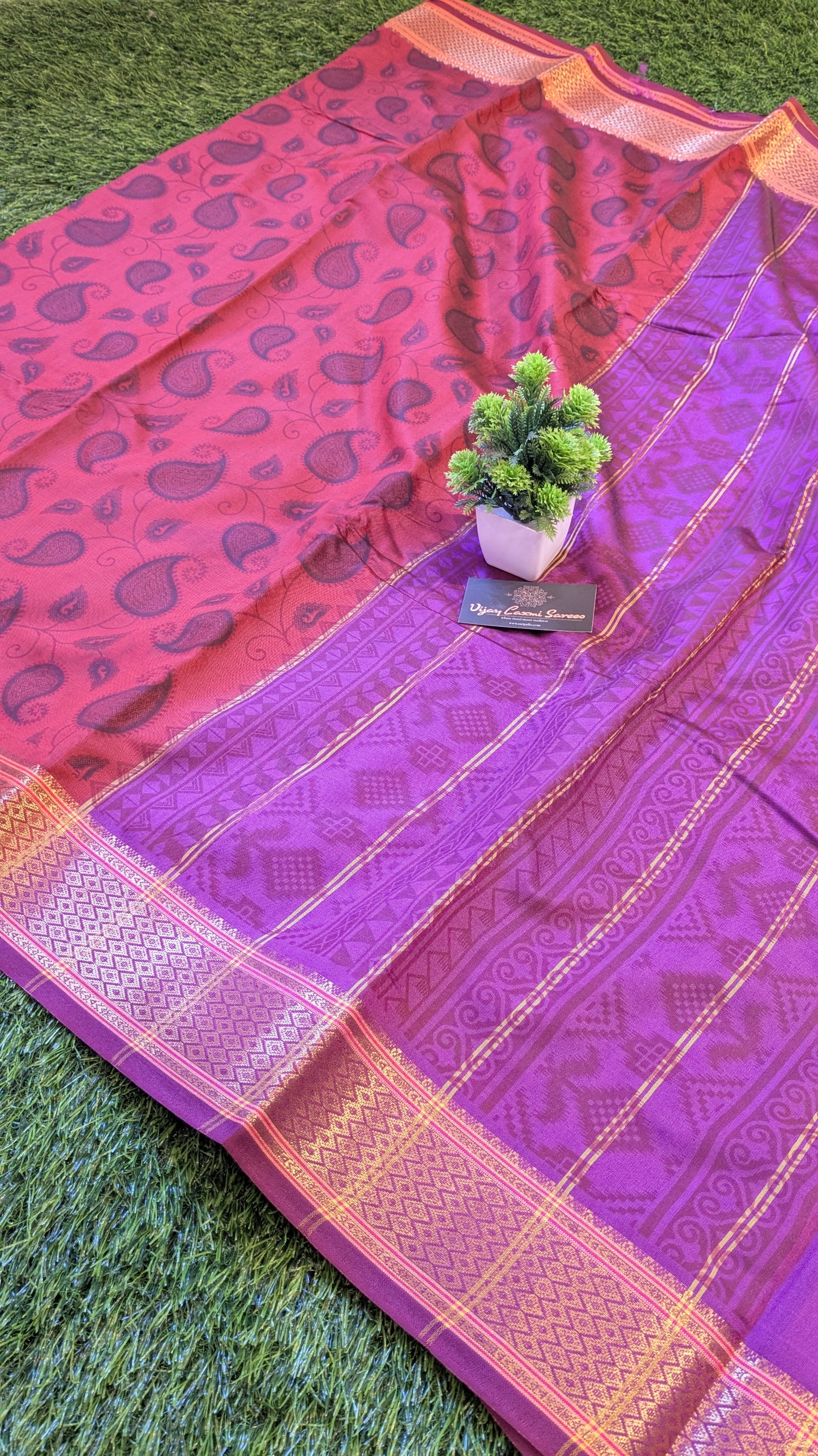 VLS_356 Banarasi Silk Patola Saree