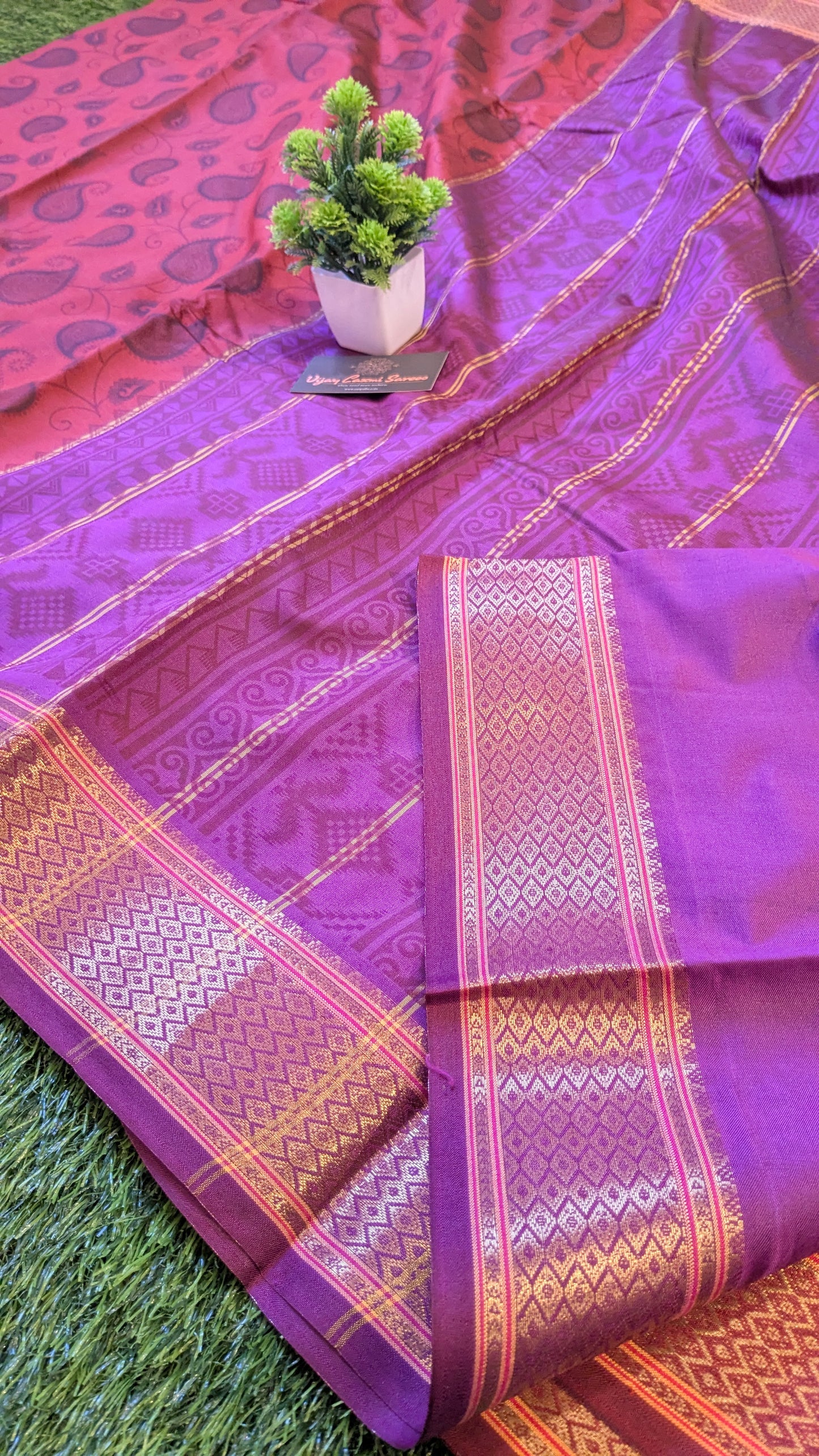 VLS_356 Banarasi Silk Patola Saree