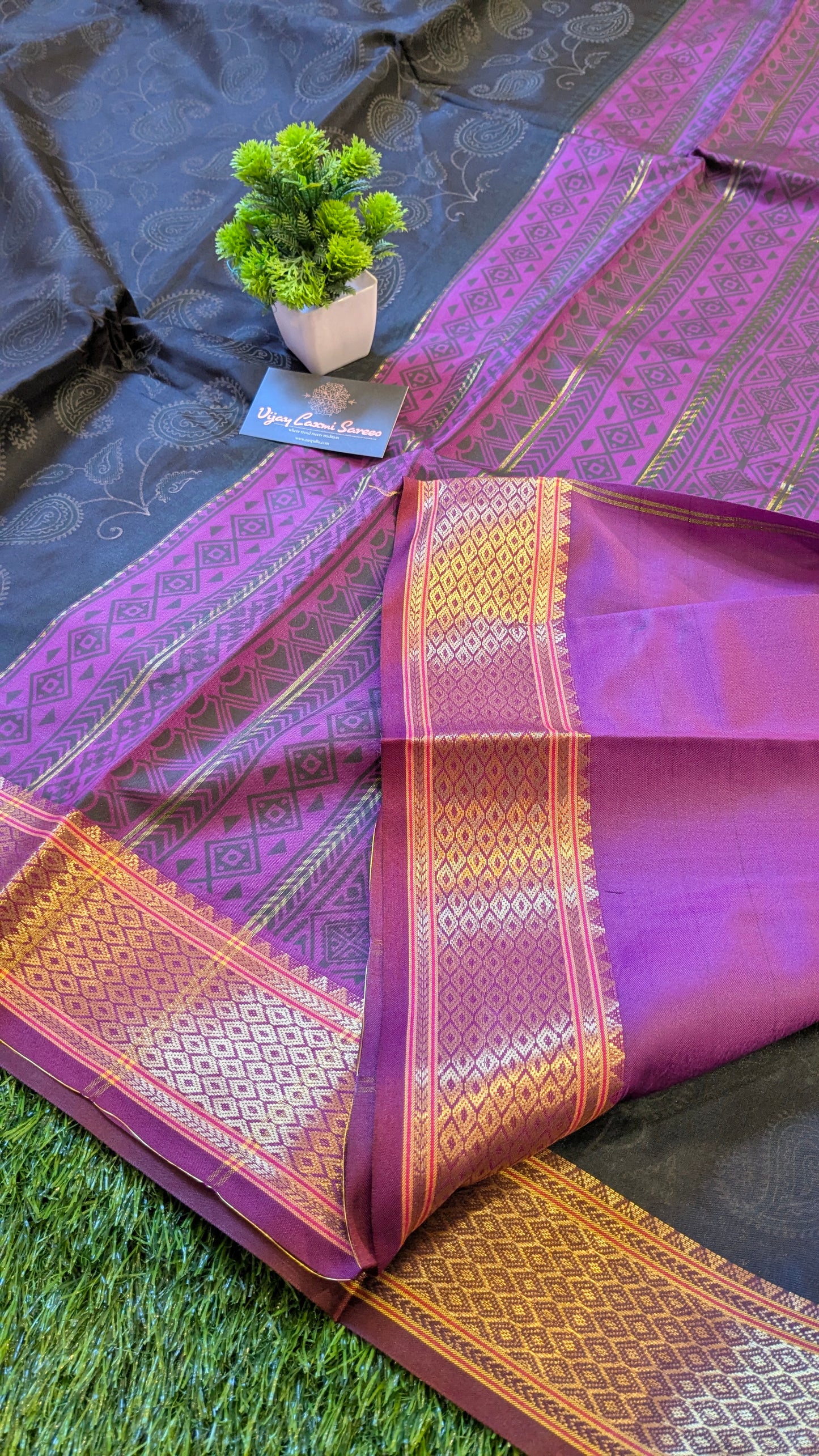 VLS_356 Banarasi Silk Patola Saree