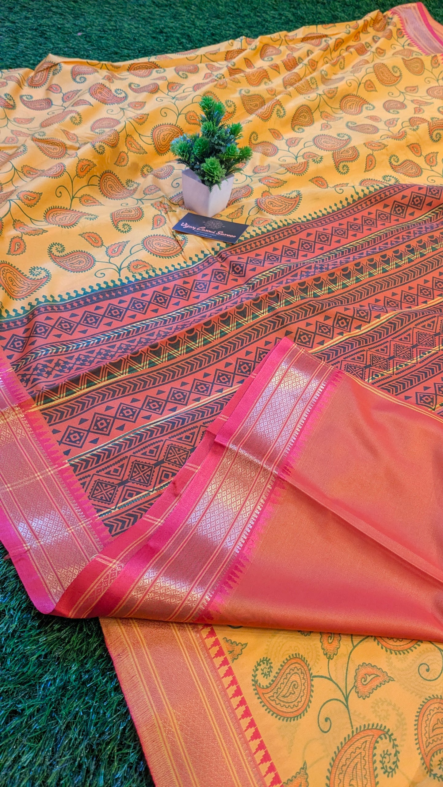 VLS_356 Banarasi Silk Patola Saree