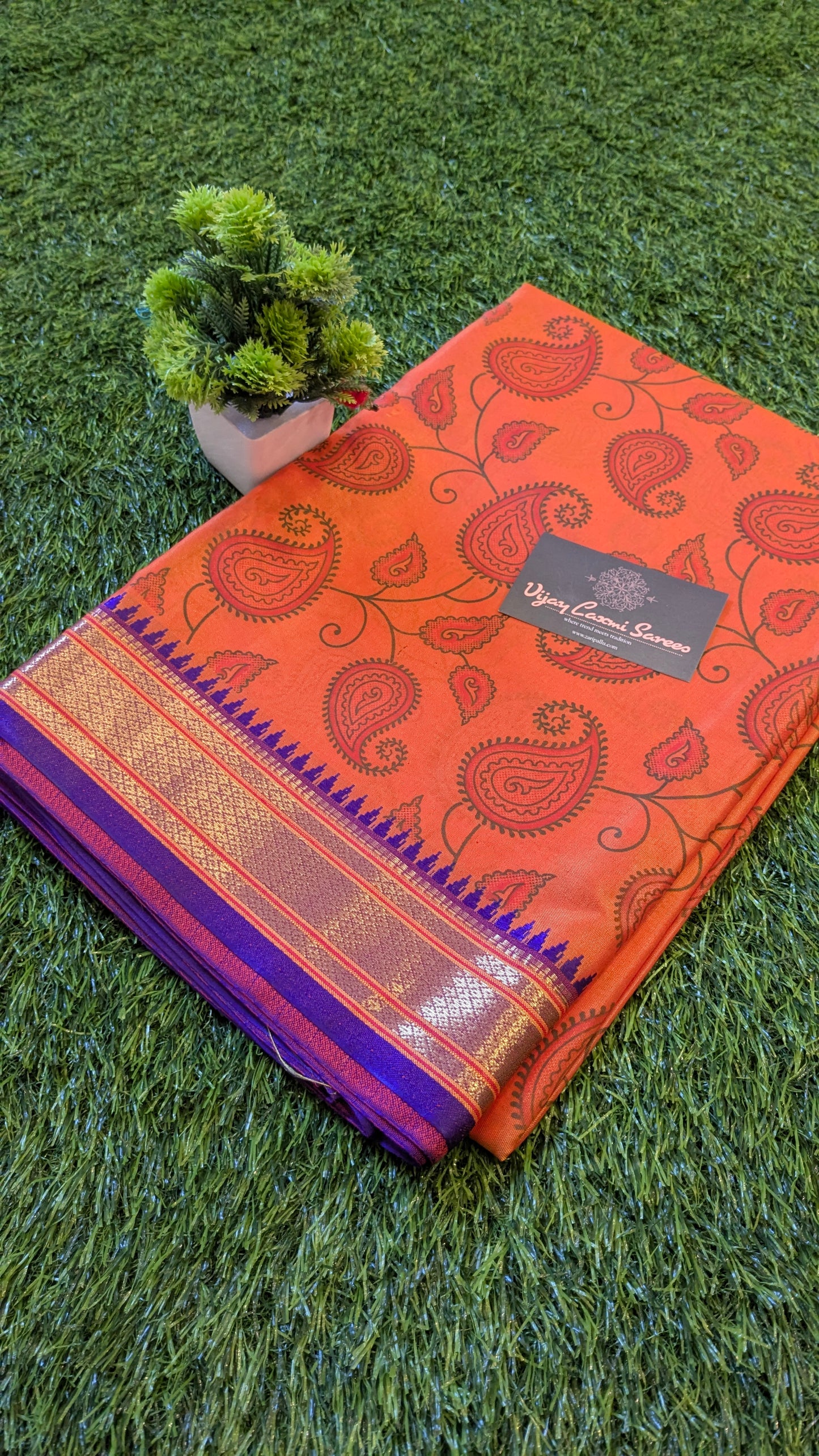 VLS_356 Banarasi Silk Patola Saree