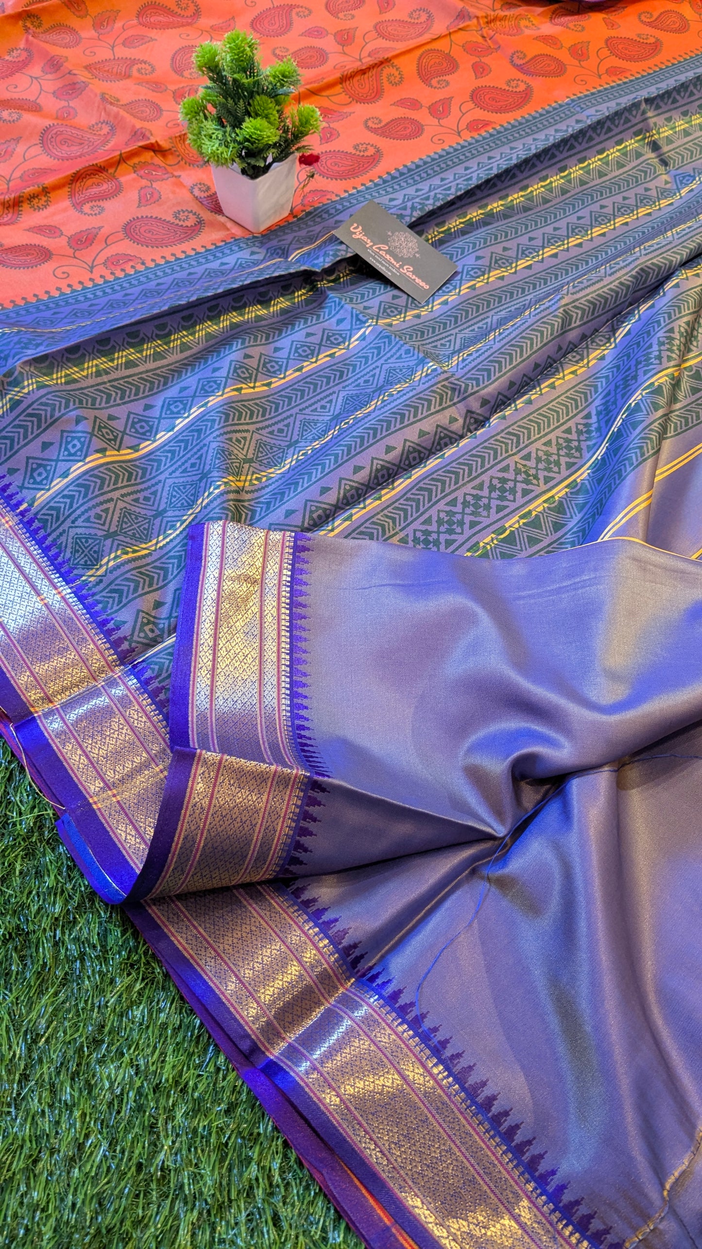 VLS_356 Banarasi Silk Patola Saree