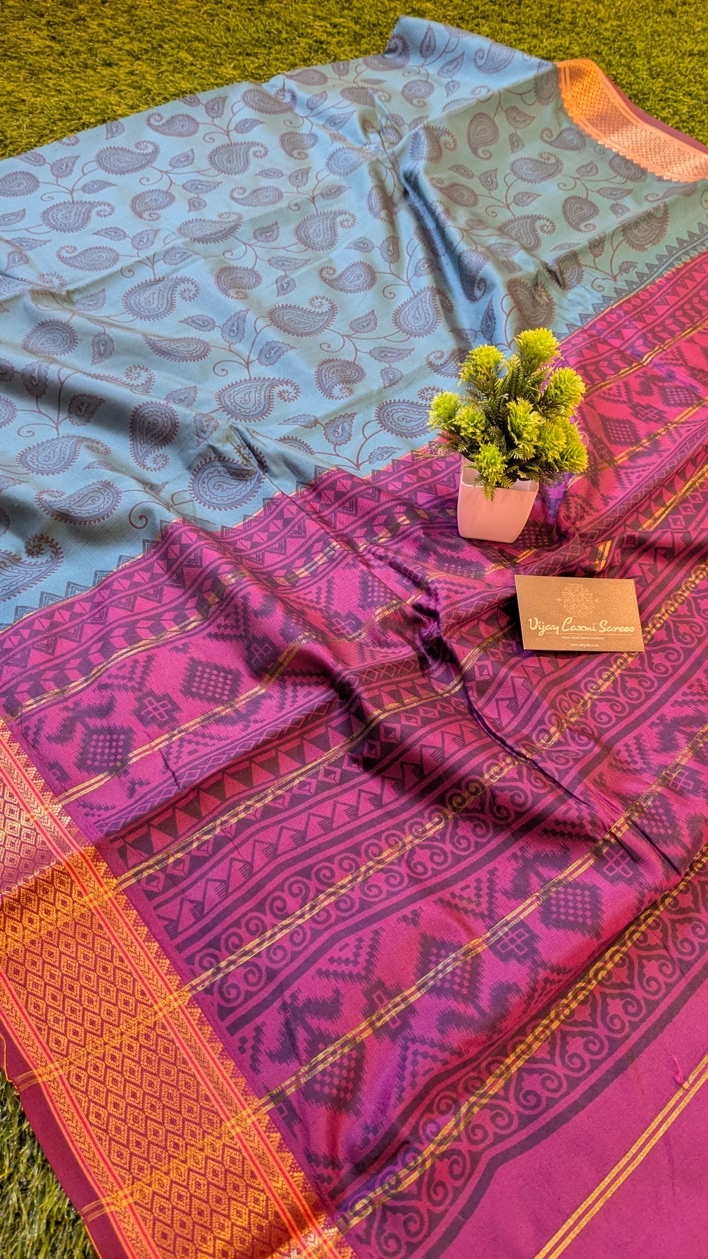 VLS_356 Banarasi Silk Patola Saree