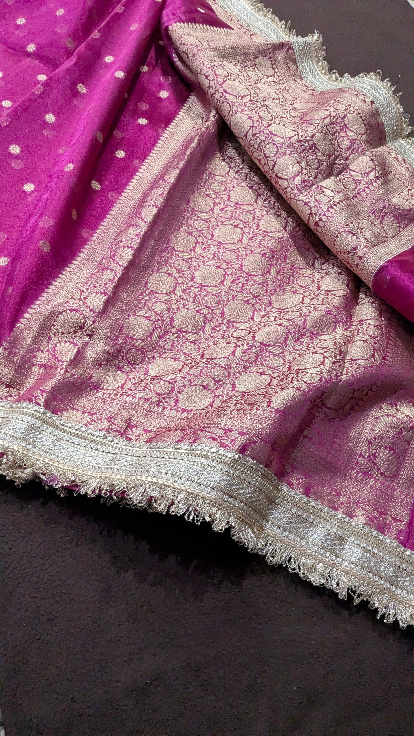 Banarasi Katan Tissue Saree ā Elegance Redefined