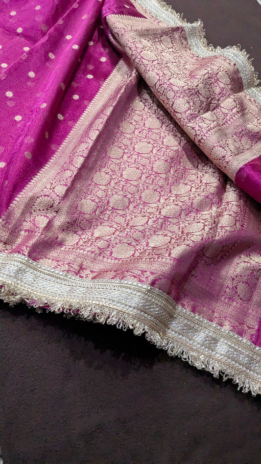 Banarasi Katan Tissue Saree – Elegance Redefined