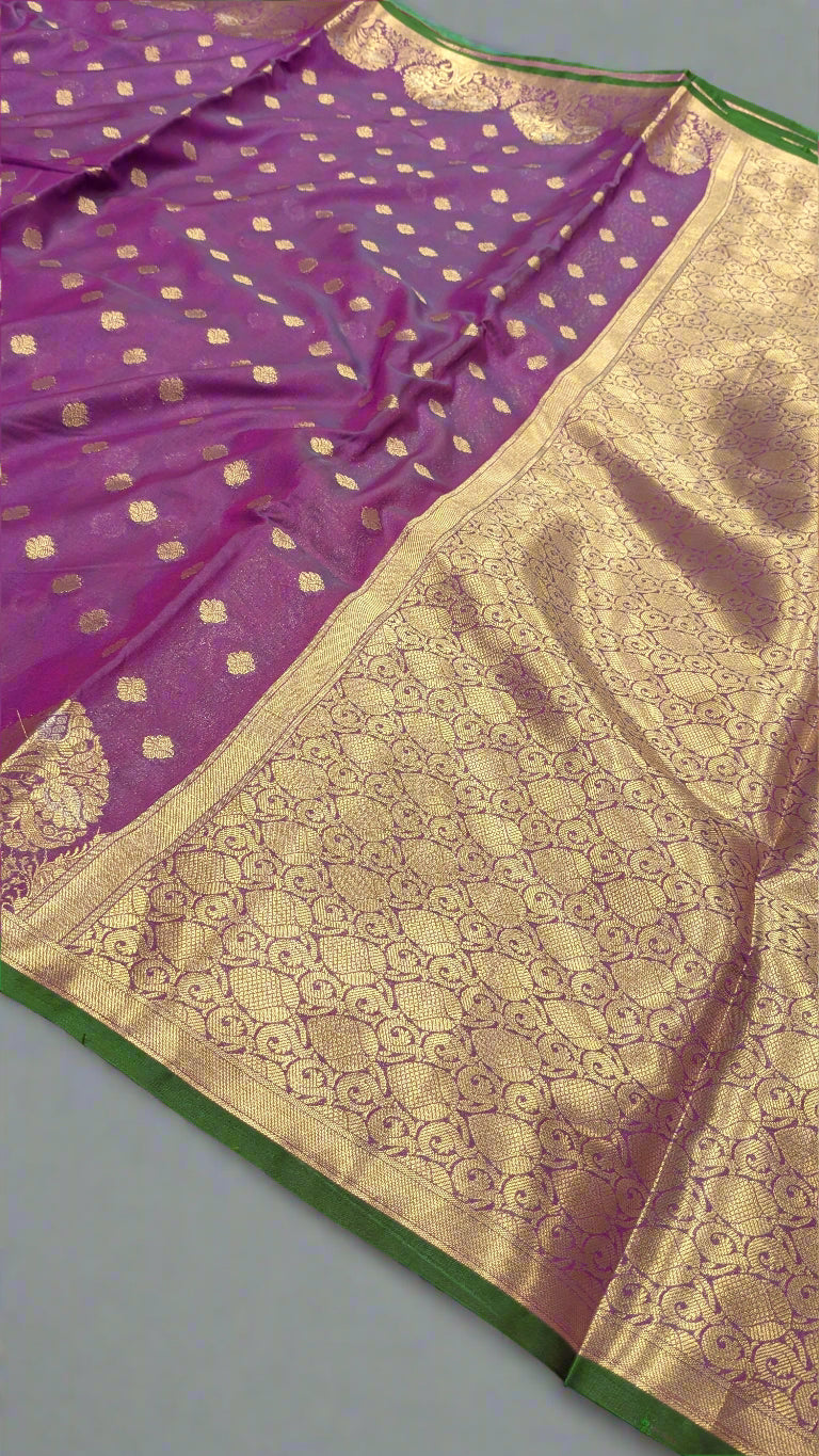 VLS-357 β Premium Resham Katan Booti Banarasi Saree
