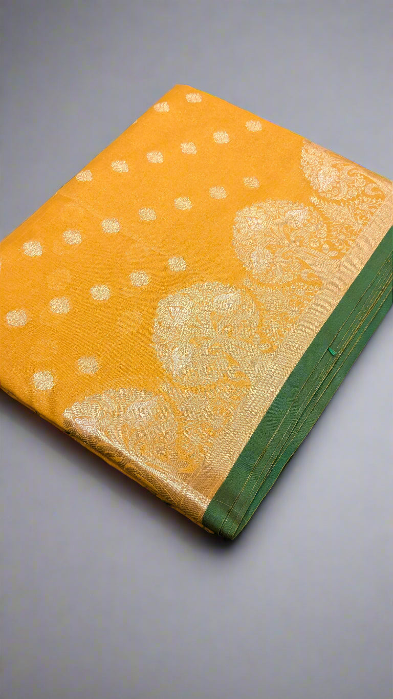 VLS-357 β Premium Resham Katan Booti Banarasi Saree
