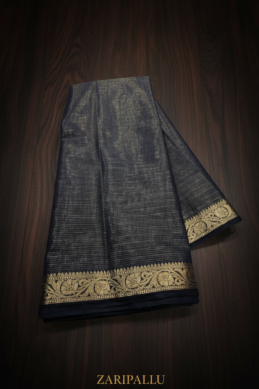 VLS 505 – Premium Banarasi Mulberry Tissue Cotton Saree