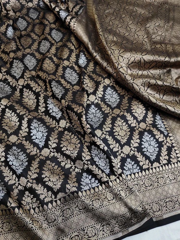 BLACK NITA AMBANI MAM INSPIRED SAREE