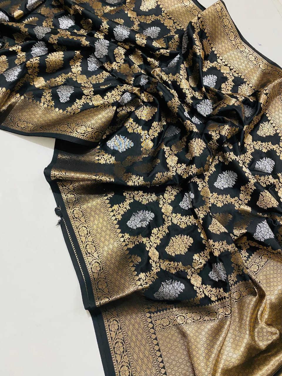 BLACK NITA AMBANI MAM INSPIRED SAREE