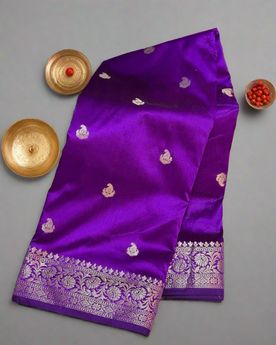 👑 Exclusive Collection 👑 Banarasi Premium Trending Unique Katan Soft Silk Saree