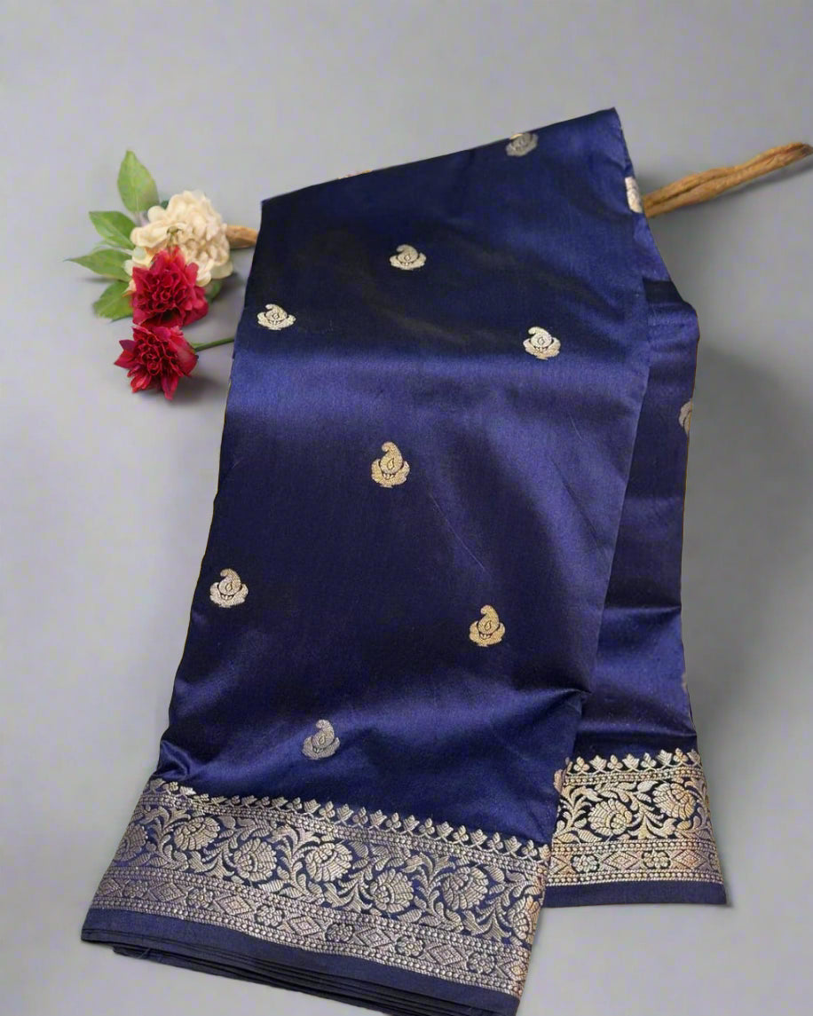 👑 Exclusive Collection 👑 Banarasi Premium Trending Unique Katan Soft Silk Saree