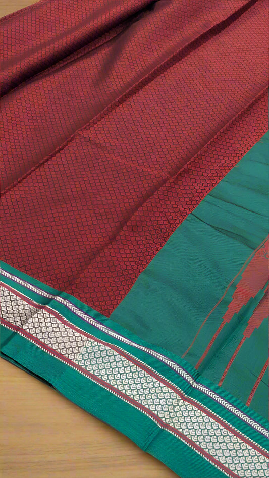 VLS 400 Banarasi Soft Cotton Silk Resham Brocade Saree – Lightweight & Elegant (No Blouse Piece)