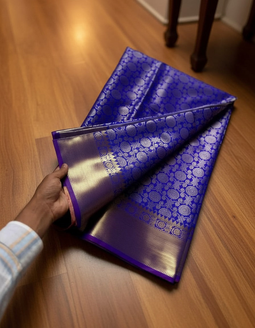 Banarasi Premium Trending Actress-Inspired Katan Silk Soft Saree - VLS 437