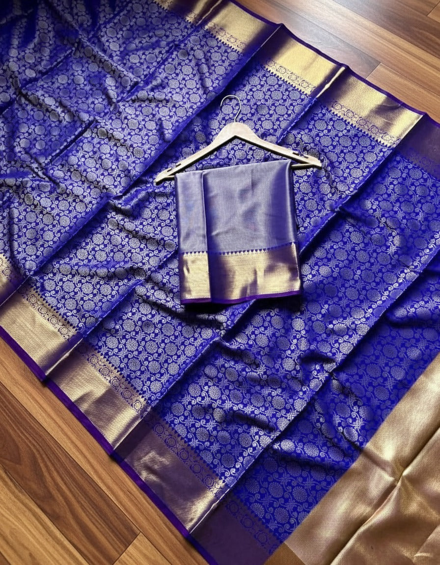 Banarasi Premium Trending Actress-Inspired Katan Silk Soft Saree - VLS 437