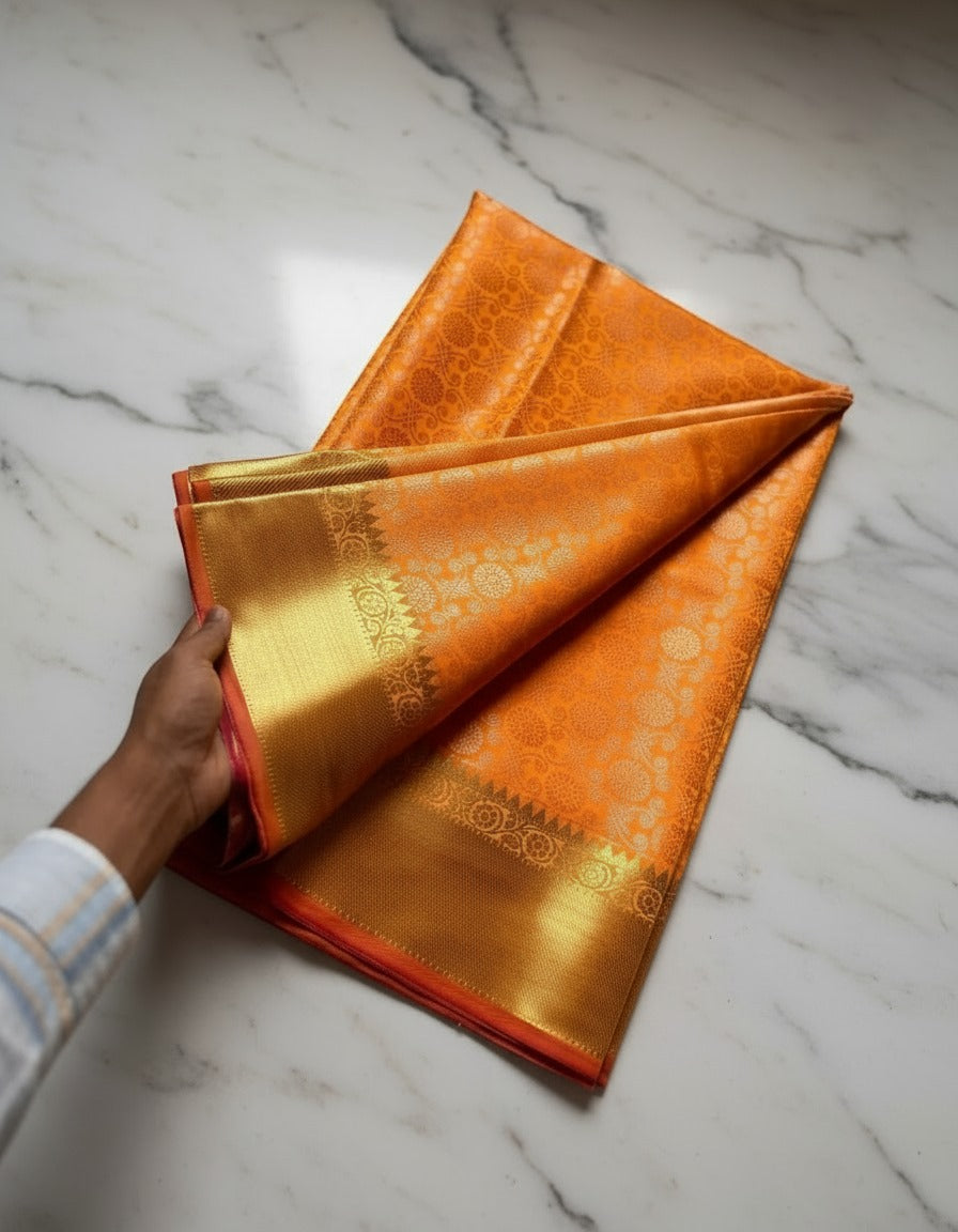 Banarasi Premium Trending Actress-Inspired Katan Silk Soft Saree - VLS 437