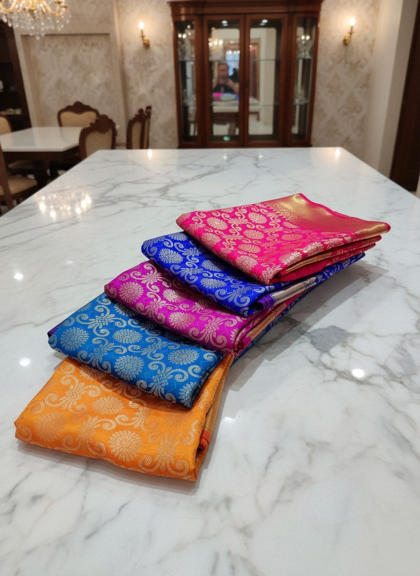 Banarasi Premium Trending Actress-Inspired Katan Silk Soft Saree - VLS 437