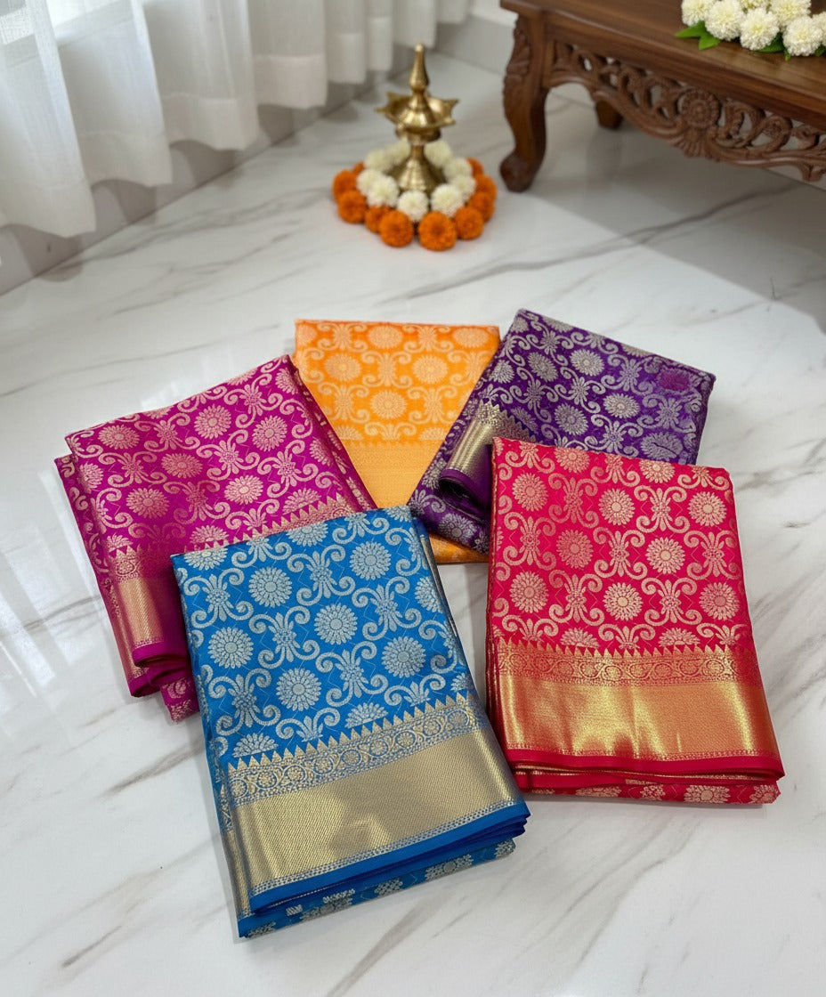 Banarasi Premium Trending Actress-Inspired Katan Silk Soft Saree - VLS 437