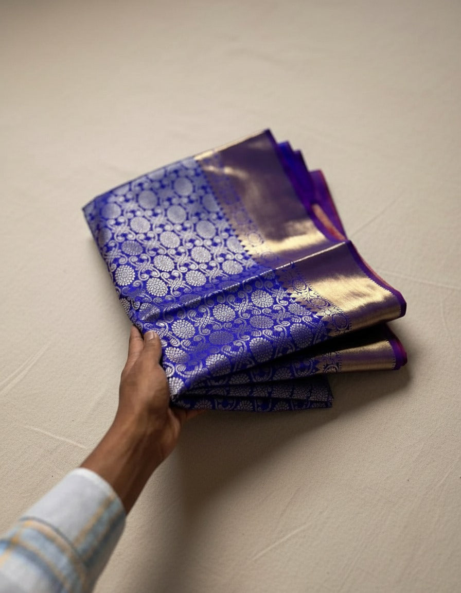 Banarasi Premium Trending Actress-Inspired Katan Silk Soft Saree - VLS 437