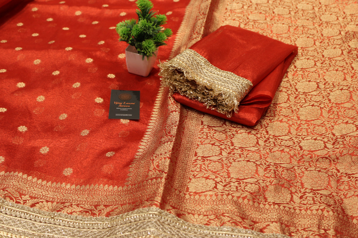 Banarasi Katan Tissue Saree – Elegance Redefined