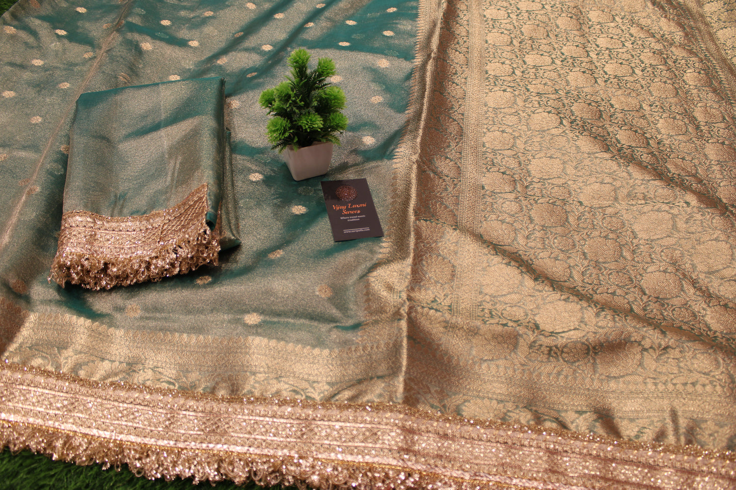 Banarasi Katan Tissue Saree – Elegance Redefined