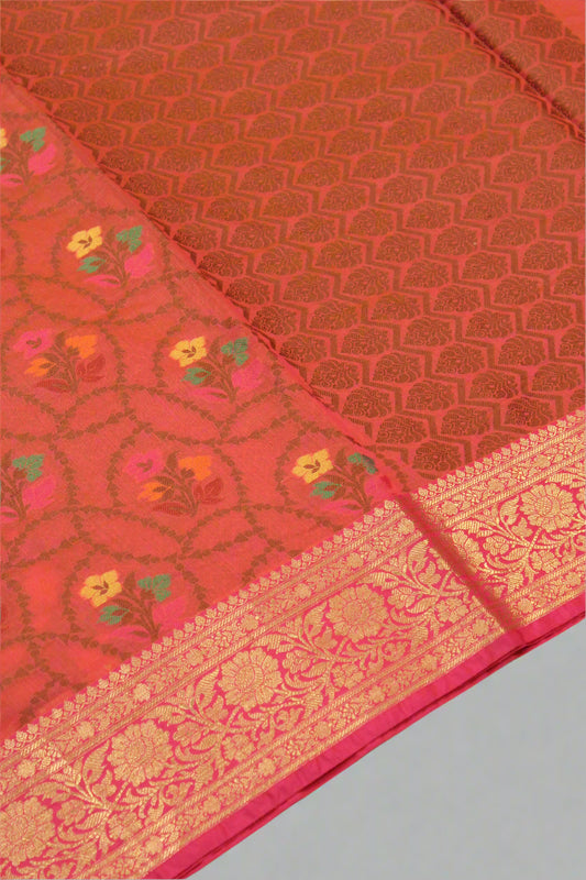 Premium Cotton Silk Saree with Zari Border & Patola Resham Weaving | VLS 430