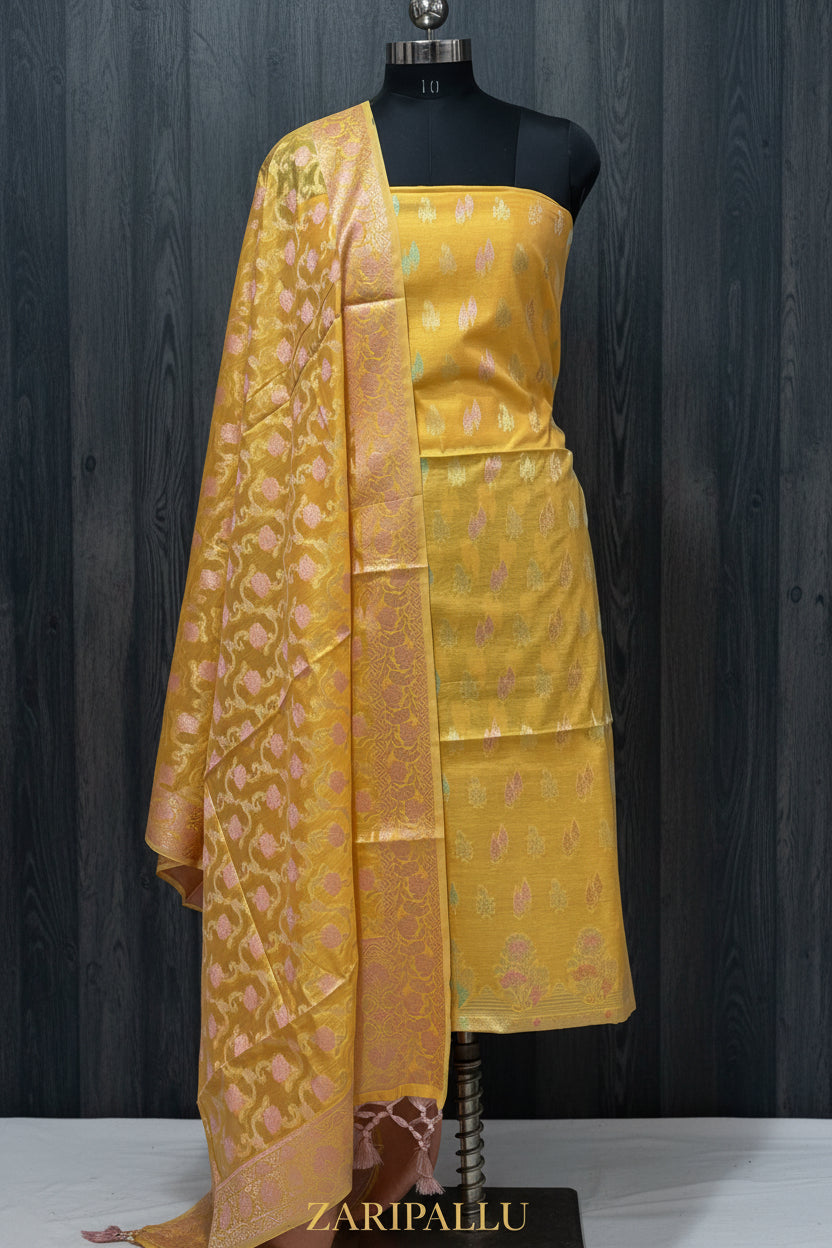 VLS 509 — Banarasi 3-Piece Dress Material ✨