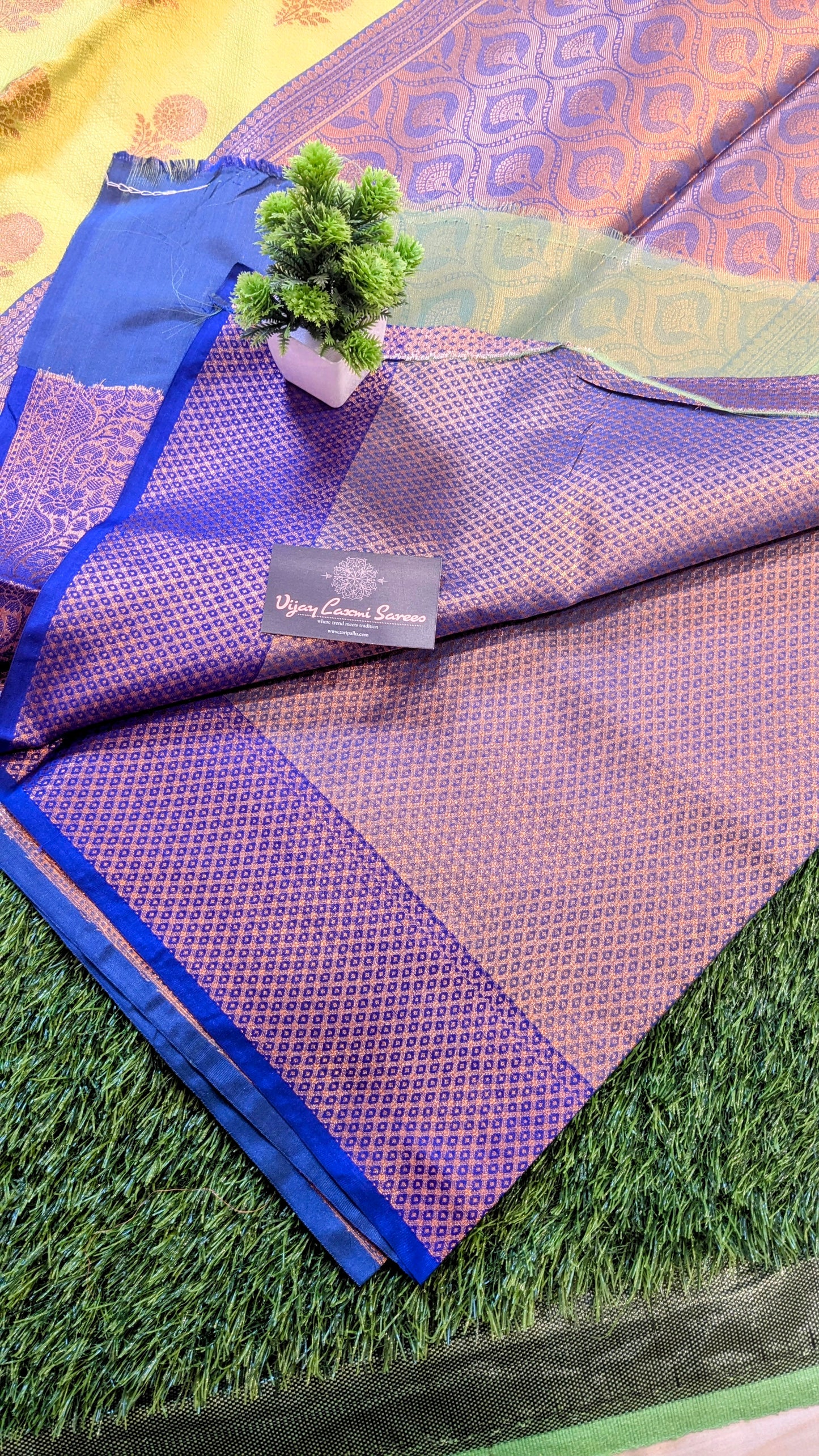 Banarasi Organza jamawar silk