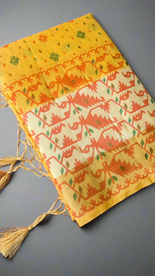 🌸 Premium Banarasi linen Elegance in Everyday Comfort 🌸